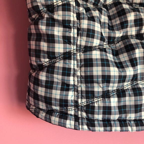 Aeropostale Plaid Puffer Vest - Picture 5 of 8